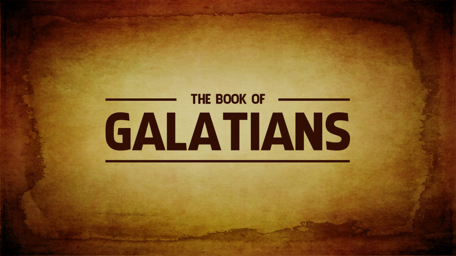 Galatians - Junction Community Church